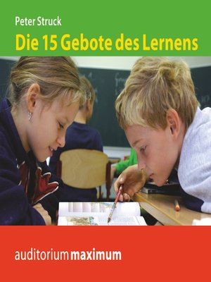 cover image of Die 15 Gebote des Lernens (Ungekürzt)